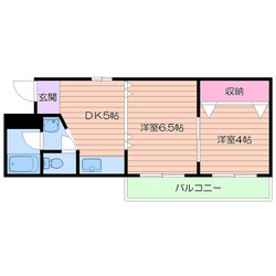 増田マンションの物件間取画像